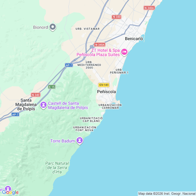 Approximate location