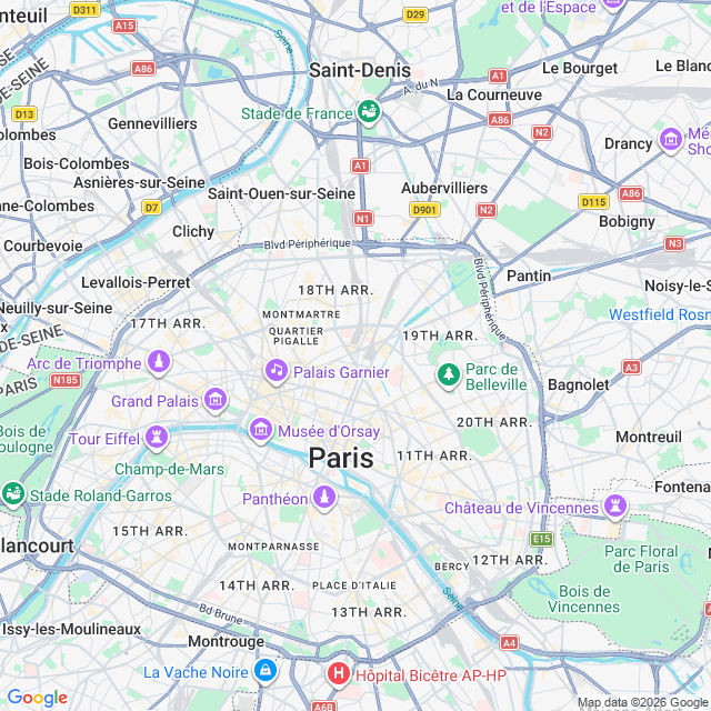 Approximate location