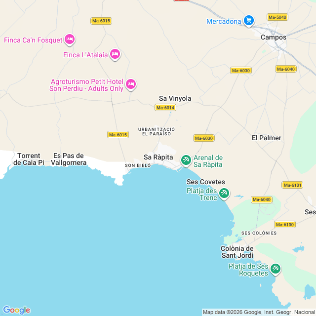 Approximate location
