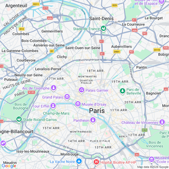 Approximate location