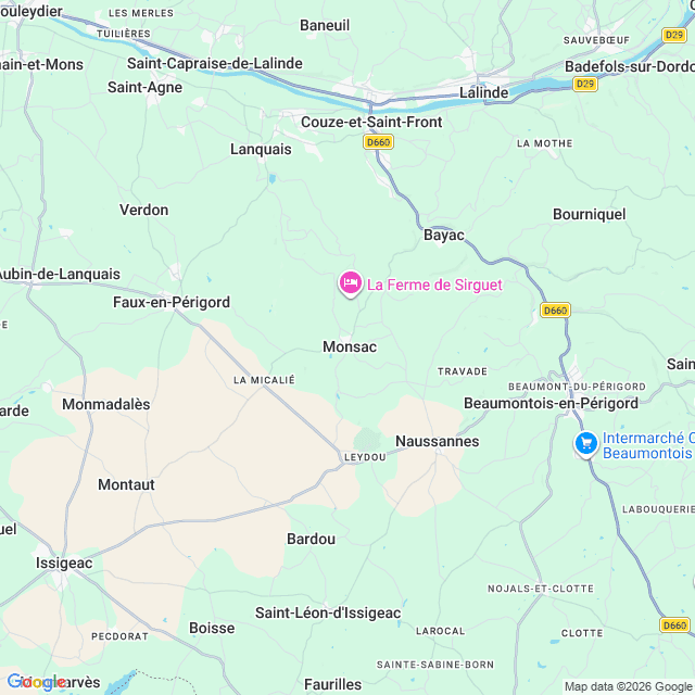 Approximate location