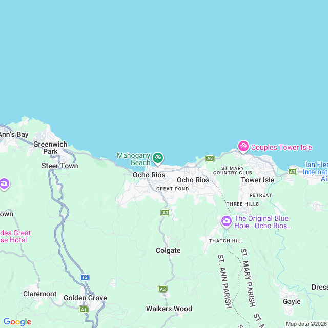 Approximate location