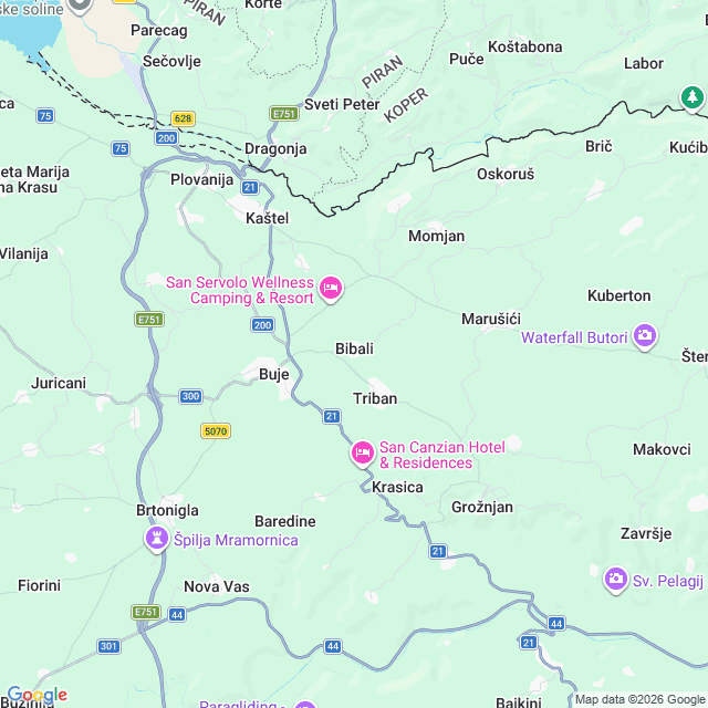 Approximate location