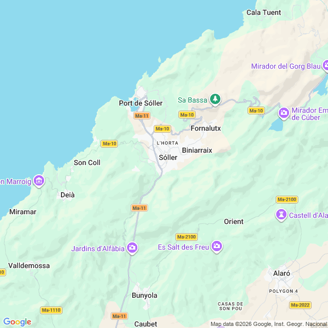 Approximate location