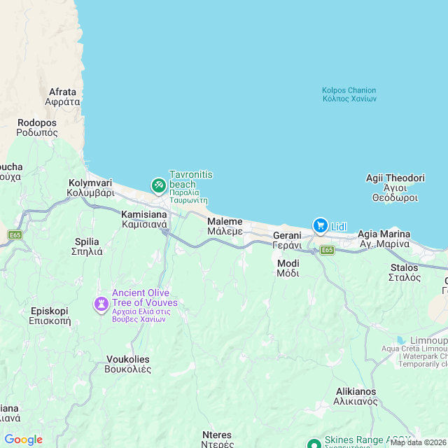 Approximate location