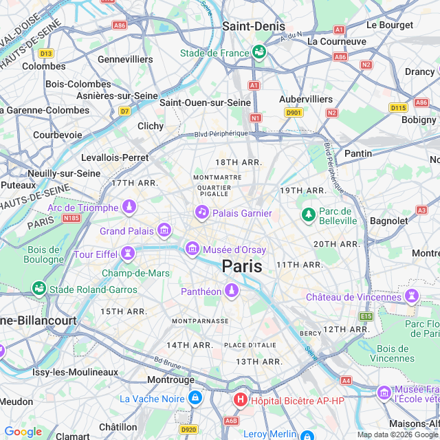 Approximate location