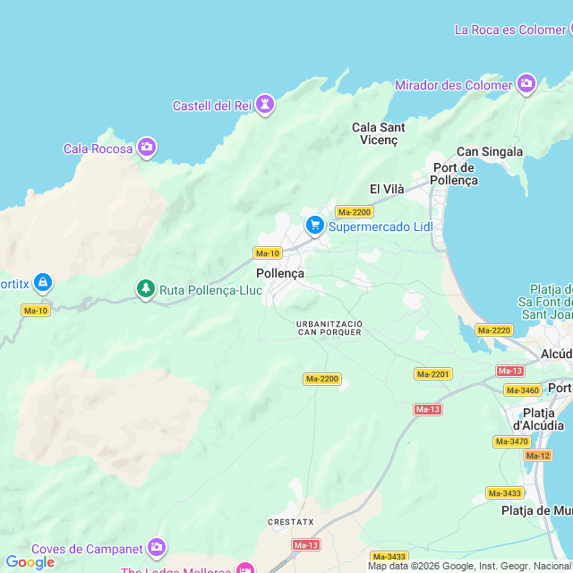 Approximate location