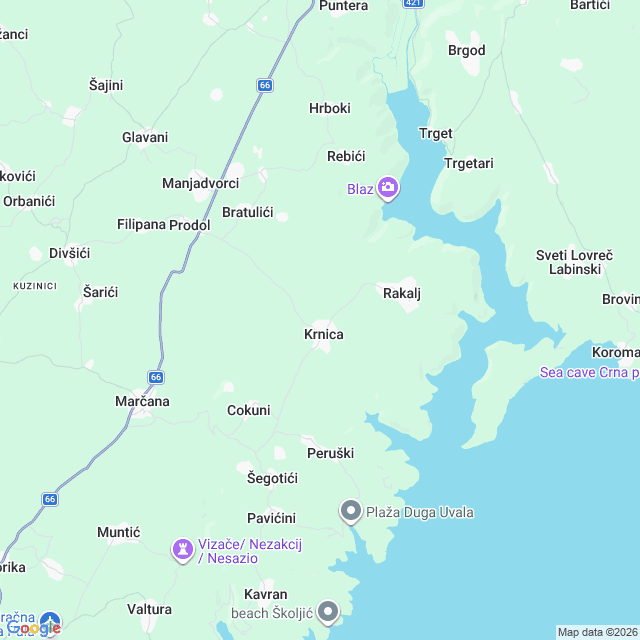 Approximate location