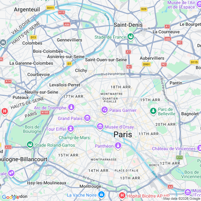 Approximate location