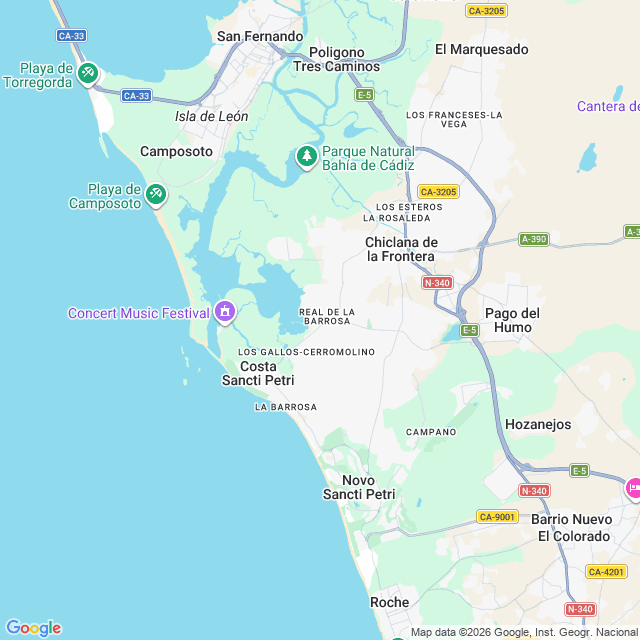 Approximate location
