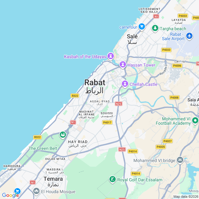 Approximate location
