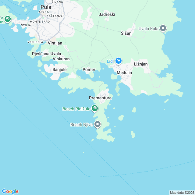 Approximate location