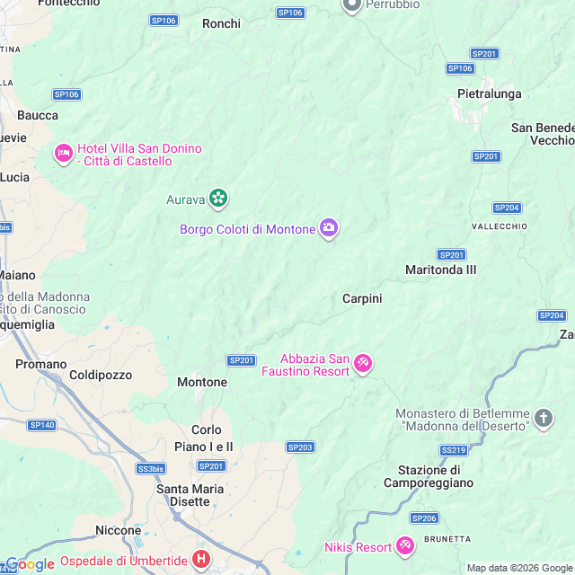 Approximate location