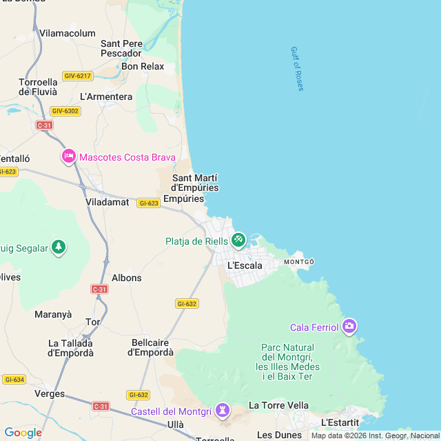 Approximate location
