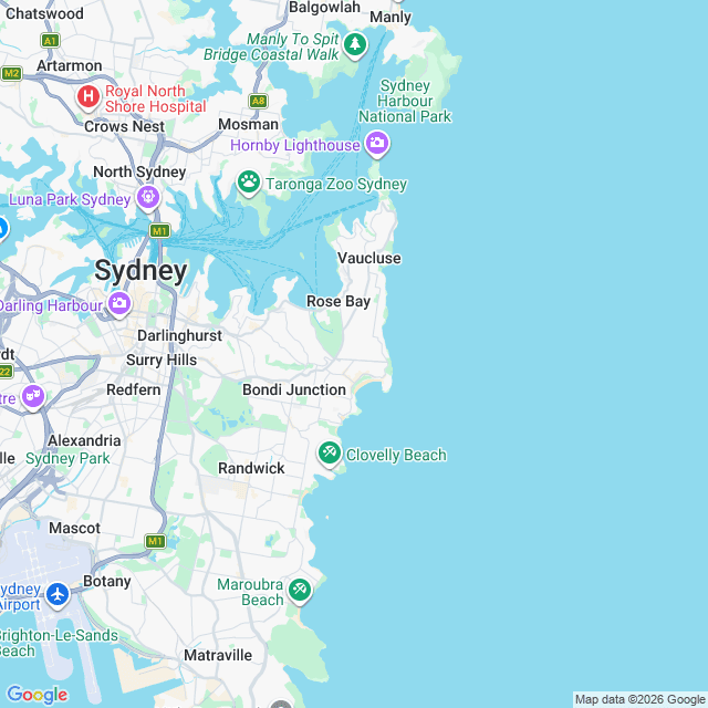 Approximate location