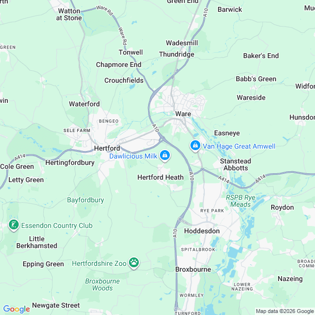 Approximate location