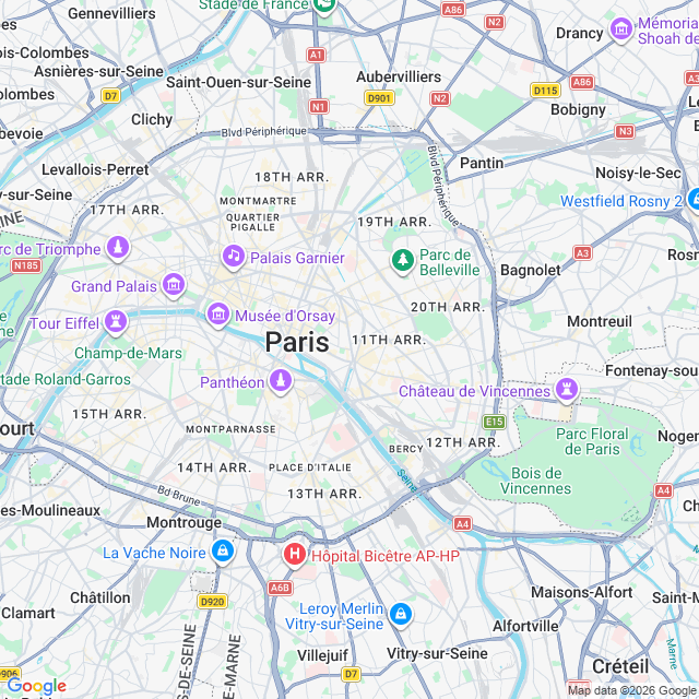 Approximate location