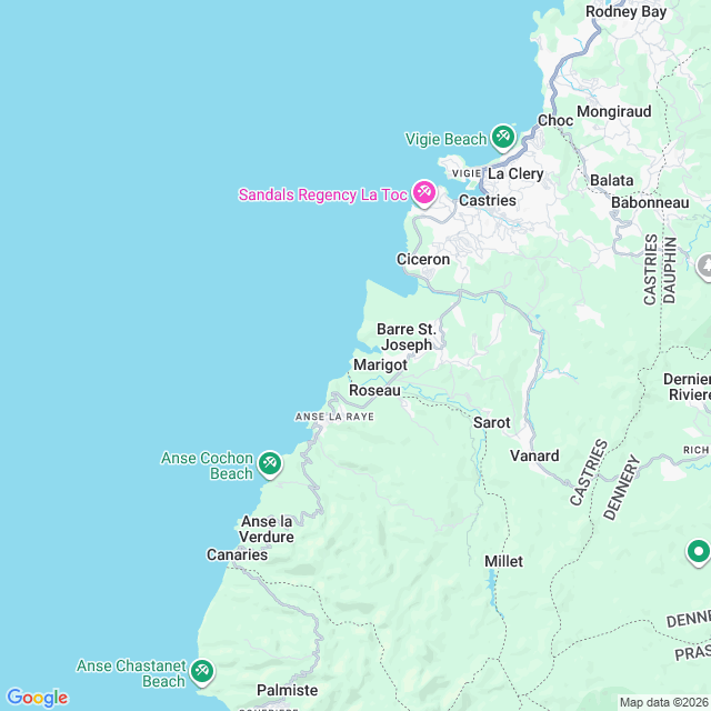 Approximate location