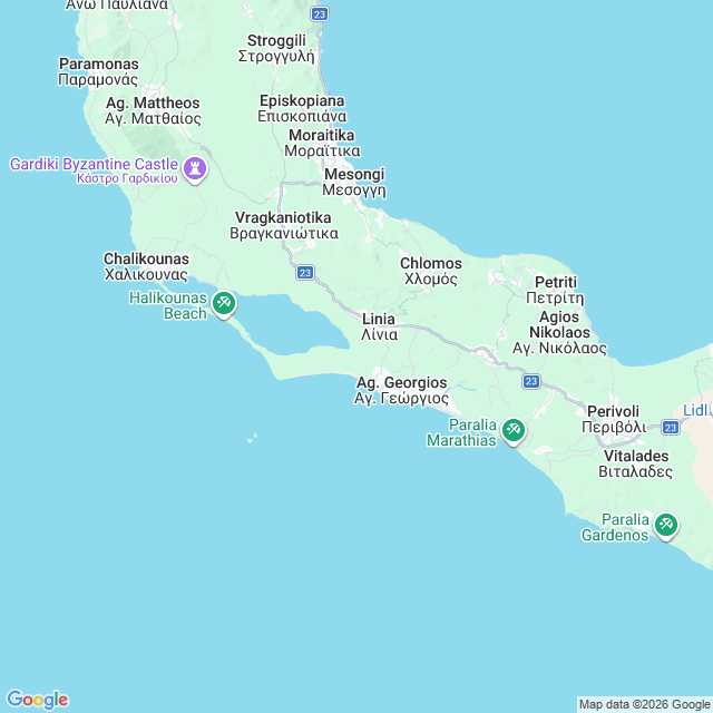 Approximate location