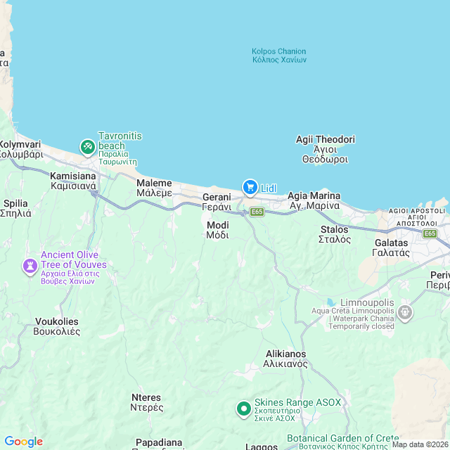 Approximate location