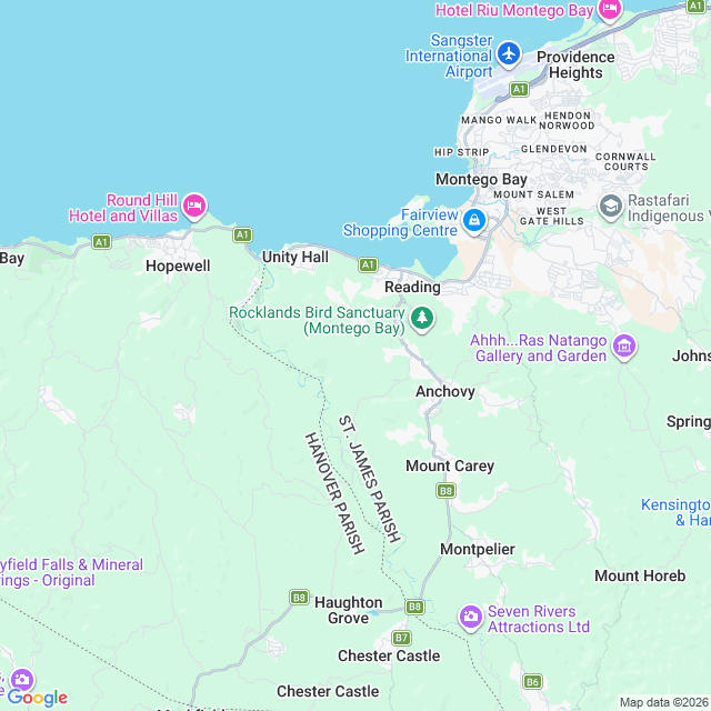 Approximate location
