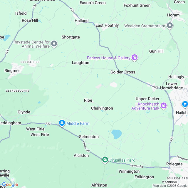 Approximate location