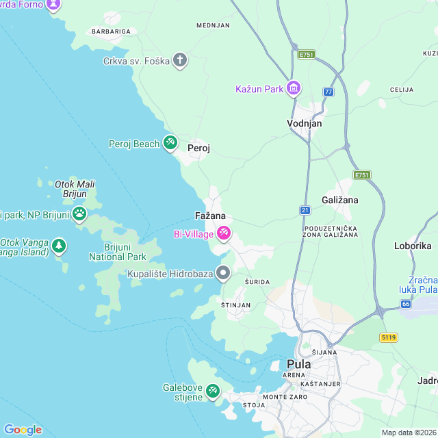 Approximate location
