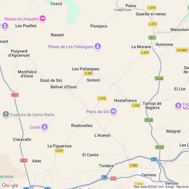 Approximate location