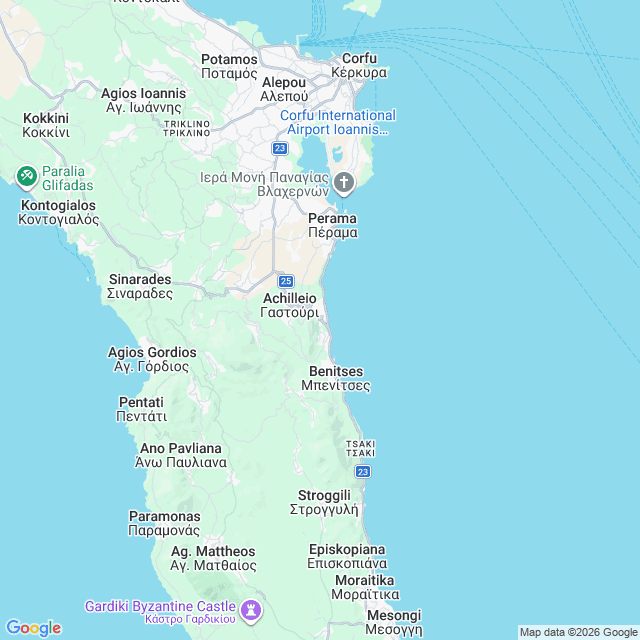 Approximate location