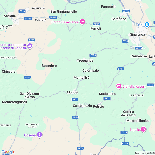 Approximate location