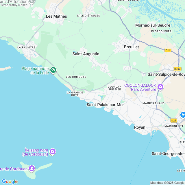 Approximate location