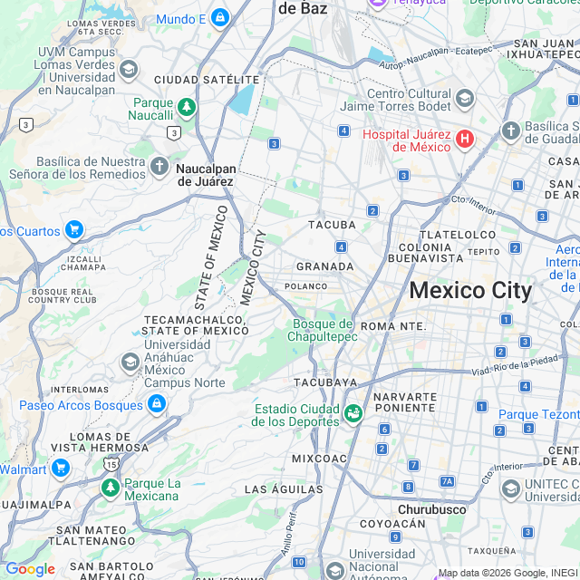 Approximate location