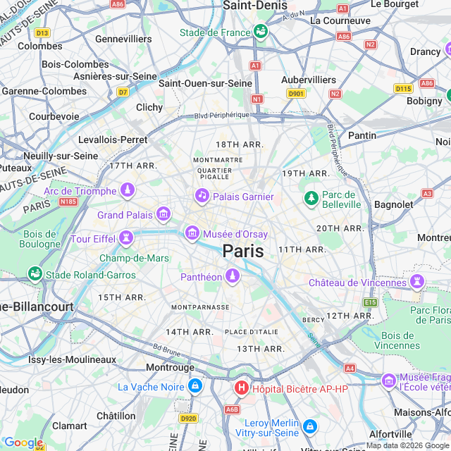 Approximate location