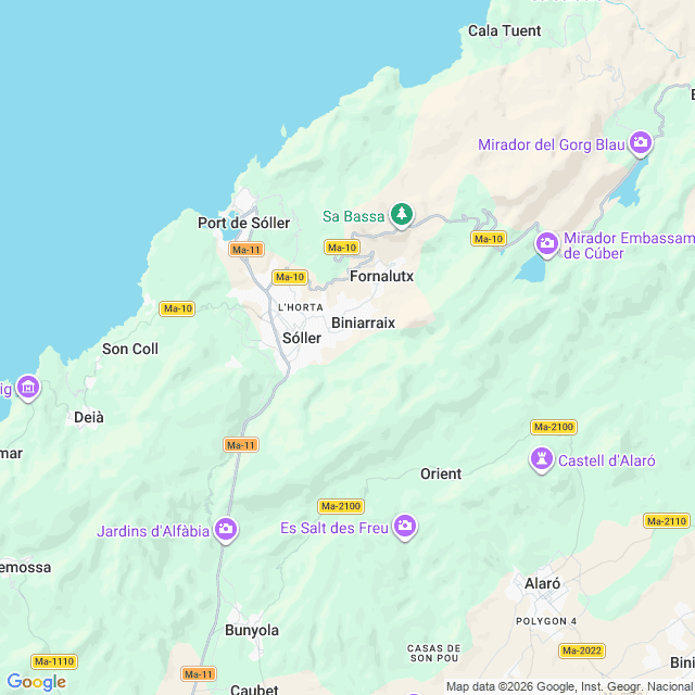 Approximate location