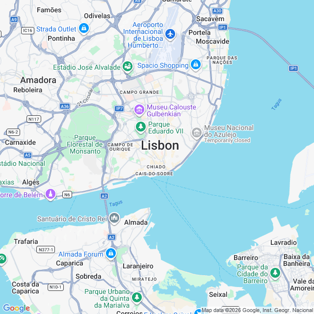 Approximate location