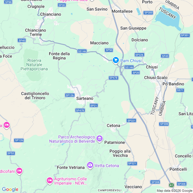 Approximate location