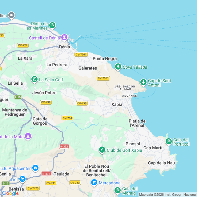 Approximate location