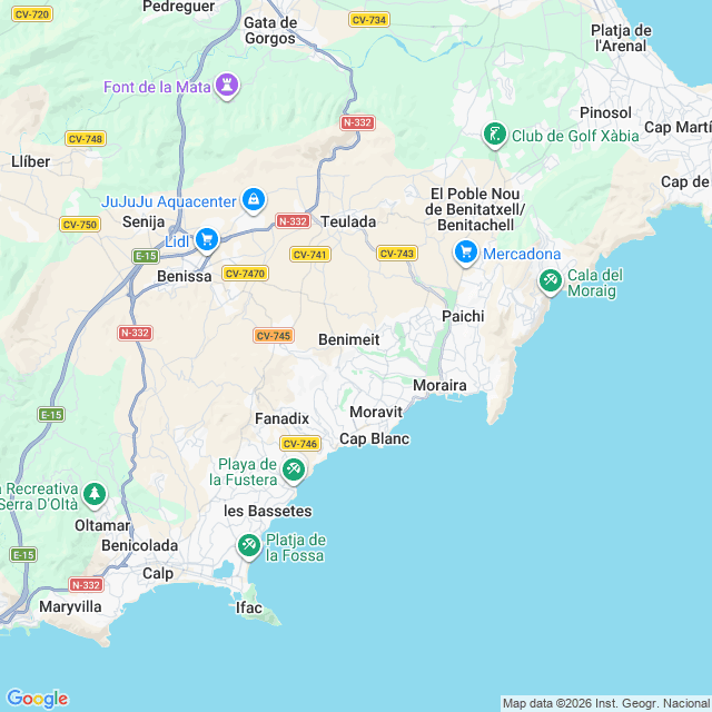 Approximate location