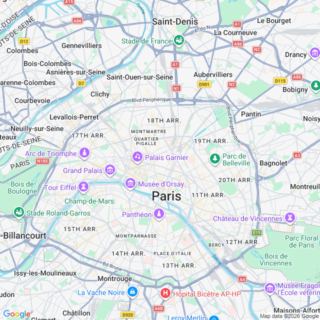 Approximate location