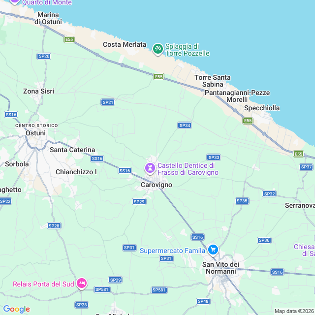 Approximate location