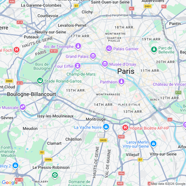 Approximate location