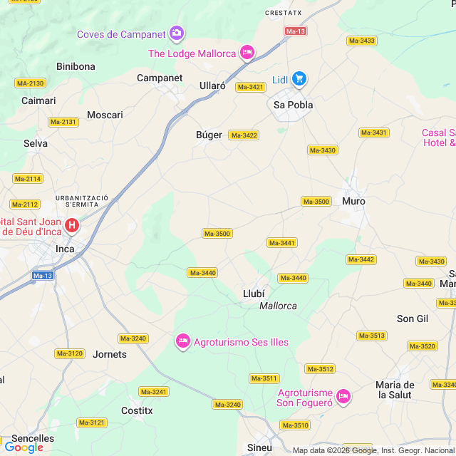 Approximate location