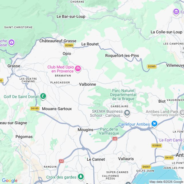 Approximate location