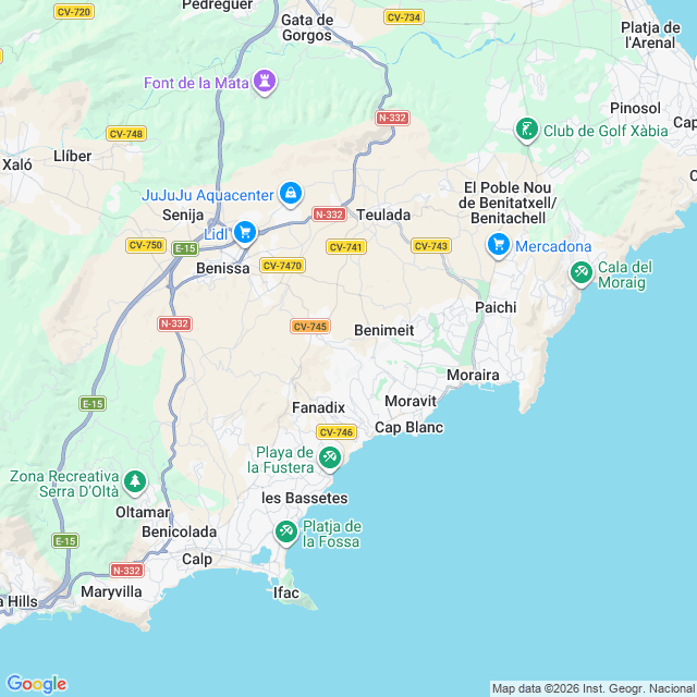 Approximate location