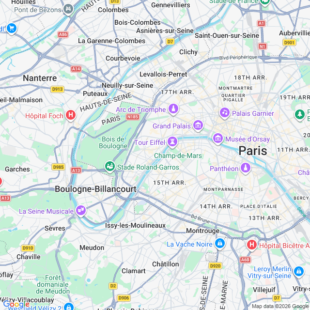 Approximate location