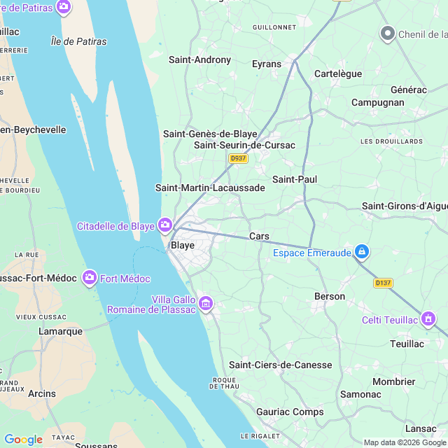 Approximate location