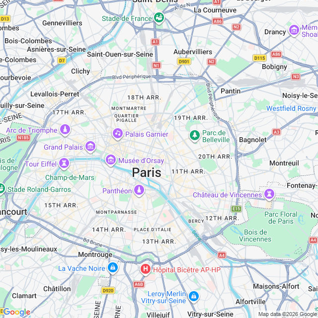 Approximate location