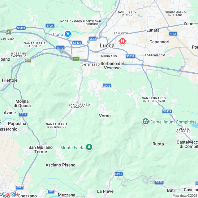 Approximate location
