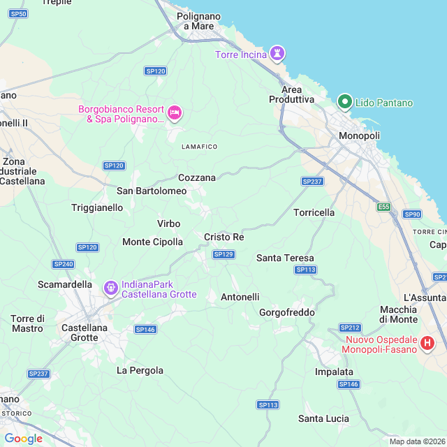 Approximate location