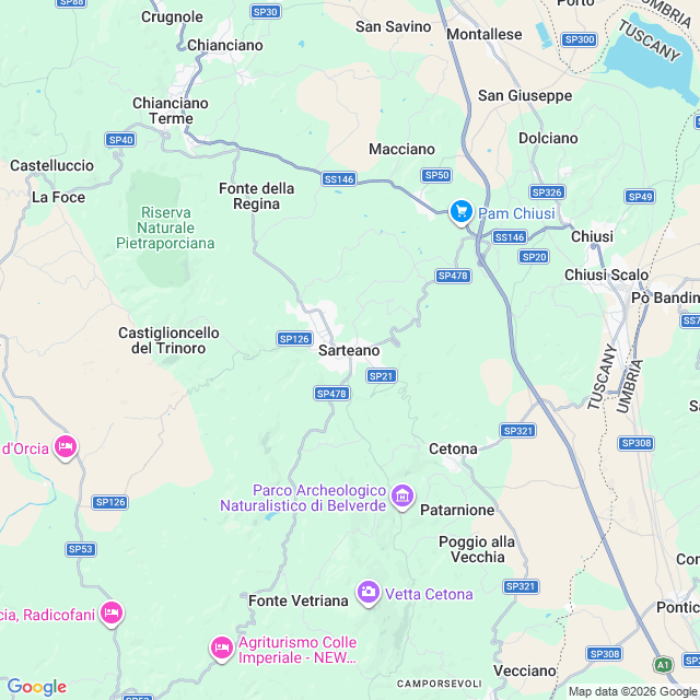 Approximate location